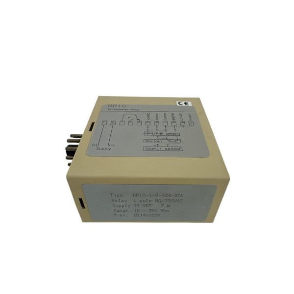 Relais de tachymètre C-mac RR10-1-0-024-20K 24 Vcc octal